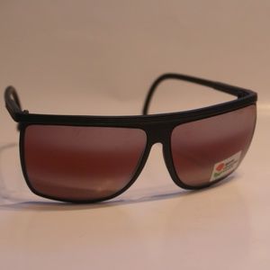 Vintage All weather rose retro retangular sunglass